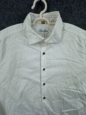 Stenstroms Fitted Body All Cotton XL Romania White Swedish Button Up Long Sleeve